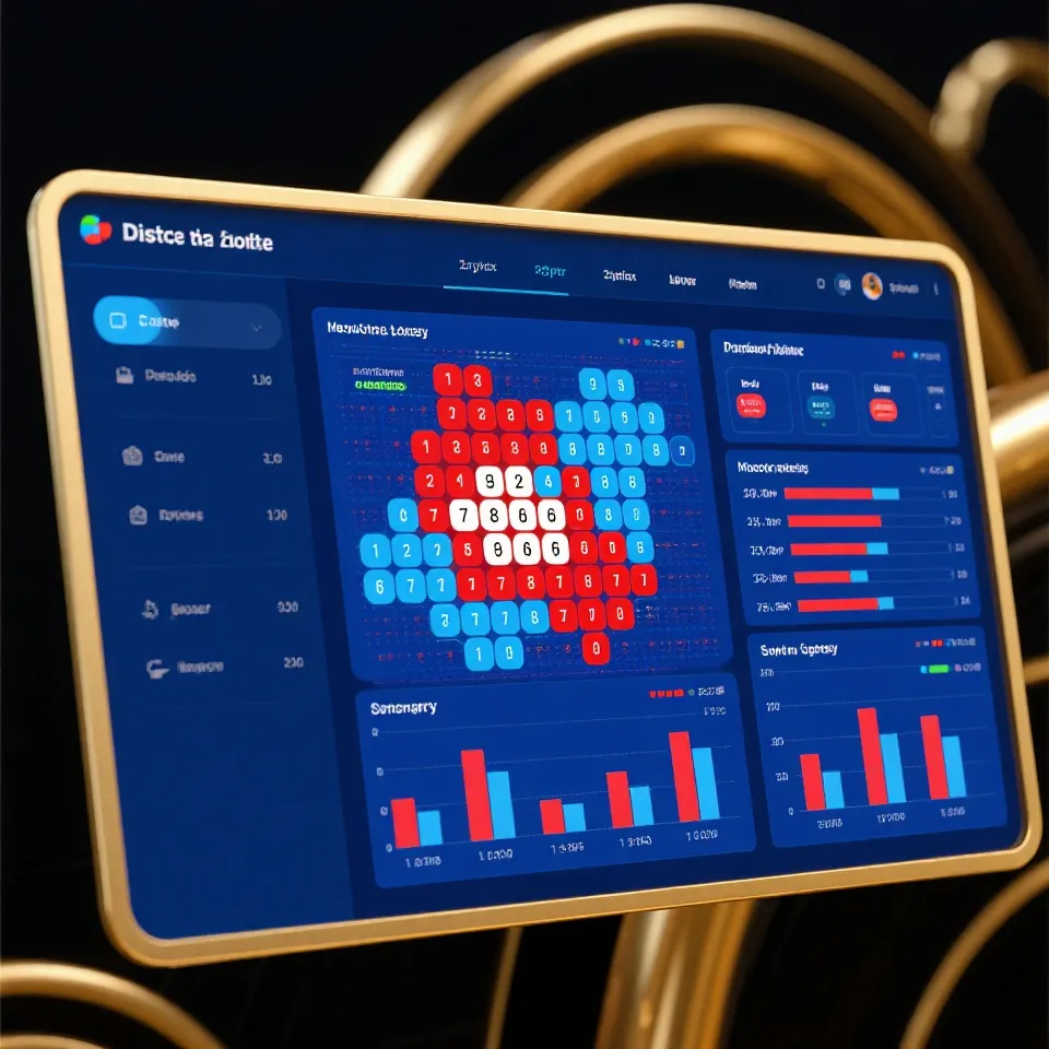 七星彩冷热分析数据图示