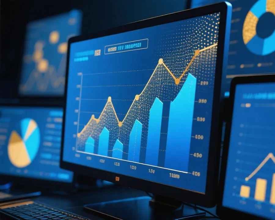 数据研究与分析可视化示意